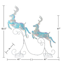 Member’s Mark Pre-Lit Leaping Deer, Set of 2