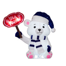 Member's Mark Pre-Lit Pop-Up Holiday Pals, Set of 3
