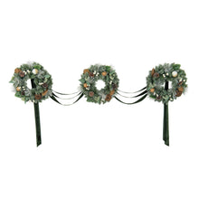 Member's Mark Pre-Lit Wreath Décor with Evergreen Velvet Sash
