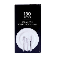 Member's Mark Premium Silver-Look Cutlery Combo 180 ct.