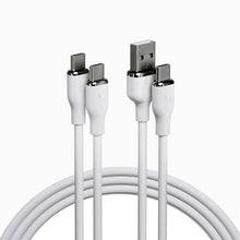 Member's Mark Silicone USB-C Cable Set, 2pack(3' USB-A to USB-C & 6' USB-C to USB-C)