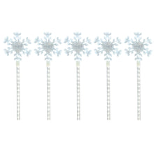 Luces LED para sendero Member's Mark Snowflake, paquete de 5 unidades.