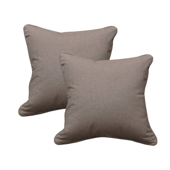 Member's Mark Solid Accent Pillows with Sunbrella Fabric, Set of 2