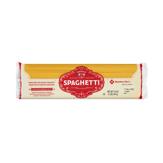Member's Mark Spaghetti Pasta Pantry Pack, 1 lb., 6 pk.