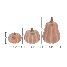 Member's Mark Terra Cotta Pumpkins, Set of 3
