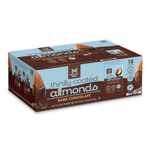 Member's Mark Thinly Coated Dark Chocolate Almonds, 1.2 oz. 18 pk.
