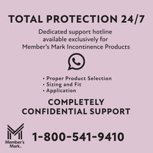Member's Mark Total Protection Maximum Long Pads, 5 Drop, 192 ct.