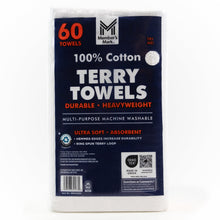 Member's Mark 100% Cotton Terry Towels, 14" x 17", 60 ct.