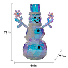 Member's Mark 6' Pre-Lit Prismatic Snowman