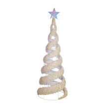 Member's Mark 8' Pre-Lit Iridescent Color-Changing Spiral Tree