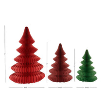 Member's Mark Paper Honeycomb Tree, Set of 3