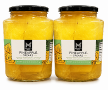 Pack of 2 Member's Mark Pineapple Spears in Coconut Water, 42 oz.