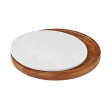 Member_s_Mark_Wood_Marble_Lazy_Susan_2 - Brands For Less USA