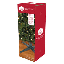 Árbol de Navidad artificial de metal con soporte de hasta 2,3 m de altura y 3,8 cm de diámetro, verde, de Holiday Time