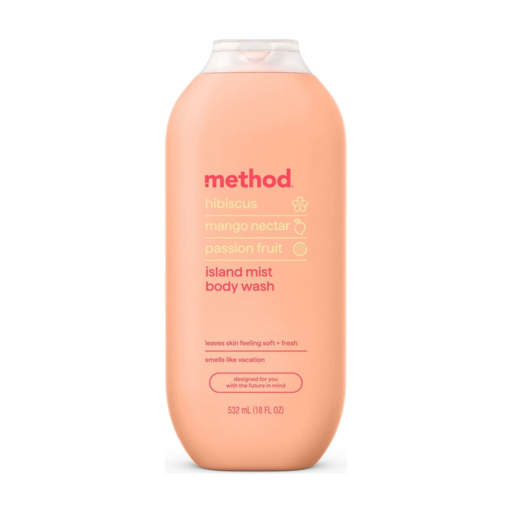 Method Body Wash, Island Mist, 18 fl oz– Brands For Less USA