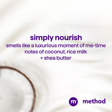 (3 PACK ) Method Moisturizing Shampoo, Simply Nourish - Hydrates and Revives Dry Hair, Safe for Color-Treated Hair – Sulfate Free and Cruelty Free - 14 oz