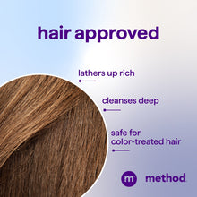 (3 PACK ) Method Moisturizing Shampoo, Simply Nourish - Hydrates and Revives Dry Hair, Safe for Color-Treated Hair – Sulfate Free and Cruelty Free - 14 oz