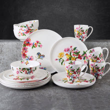 Mikasa Butterfly Garden Bone China 16-piece Dinnerware Set