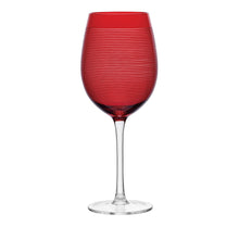 Copas de vino Mikasa Cheers Ruby, juego de 6