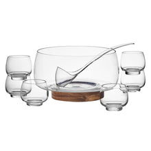 Mikasa Glenwood 8-Piece Punch Bowl Set