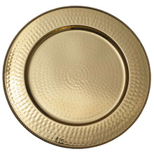 Mikasa Holiday Stainless Steel Charger Plates, Set of 4