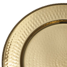 Mikasa Holiday Stainless Steel Charger Plates, Set of 4