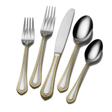 MikasaRegentBeadGold1810StainlessSteel65-pieceFlatwareSet1 - Brands For Less USA