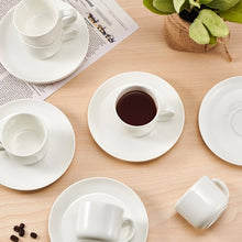 Mikasa Set of 6 Espresso Cups & Saucers