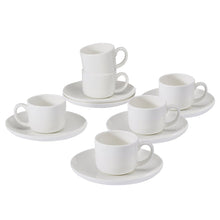 Mikasa Set of 6 Espresso Cups & Saucers