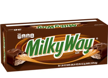 Milky Way Full Size Chocolate Candy, Caramel, 1.84 oz, 36-count