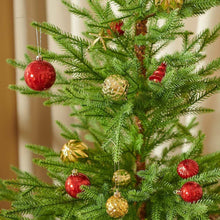 MiluhomeGoldRedChristmasOrnamentsShatterproofGlitter3-_3 - Brands For Less USA