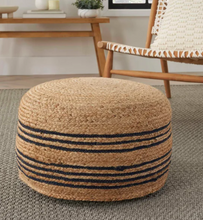 Mina Victory Jute Pouf