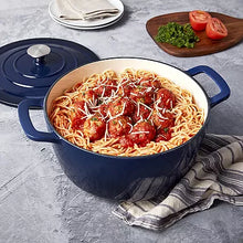 Mingle_Co_7-qt._Enameled_Cast_Iron_Dutch_Oven_NAVY_BLUE_4 - Brands For Less USA