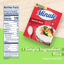 Minute Instant Light and Fluffy White Rice, 72oz.