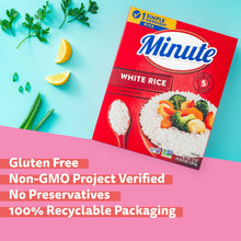 Minute Instant Light and Fluffy White Rice, 72oz.