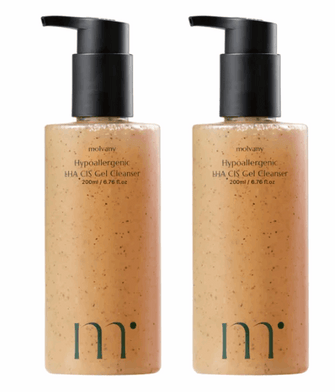 Molvany Hypoallergenic LHA CIS Gel Cleanser, 6.7 fl oz, 2-pack