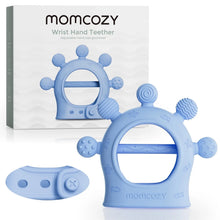 Momcozy Silicone Baby Teether Diver Blue, Teething Relief Toys for Infant 0-12 Months, 1 Count - Brands For Less USA
