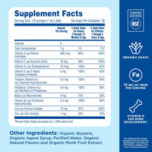 Mommy's Bliss Baby Multivitamin and Iron Dietary Supplement, Grape Flavor, 30 ml