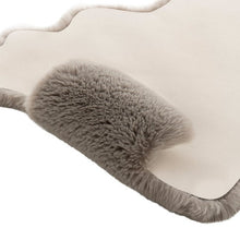 Mon Chateau Faux Fur Mini Quad Rug, 24” x 39”