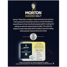 Morton Iodized Salt, 64 oz.