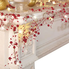 Morttic-Christmas-Festive-Lighted-30LED-Berry-Beaded-Garland-for-Indoor-Decorati_1 - Brands For Less USA