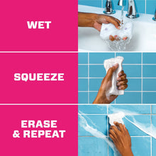 Mr. Clean Magic Eraser 2-in-1 Bathroom Cleaner Sponge, Lavender, 11 ct.