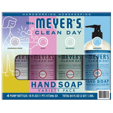 Mrs. Meyer's Hand Soap Clean Day Assortment, 16 fl oz, 4-pack - Brands For Less USA
