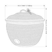 Mullally Copper Hose Pot