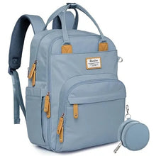 Multi-Function_Waterproof_Diaper_Bag_Backpack_16_Pockets_Changing_Pad_Anti-Theft_Design_Unisex_Large_Light_Gray - Brands For Less USA