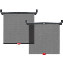 Munchkin® Brica® White Hot® Sun Safety™ Car Window Baby Roller Shade, Black, Unisex, 2 Pack