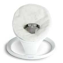Munchkin® Seat Cover for Infant Baby Swing, Premium Ultra-Soft Faux Fur, White, Unisex