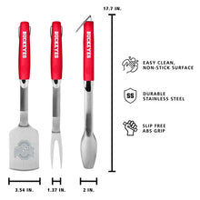NCAA3pc.StainlessSteelGrillSet2 - Brands For Less USA