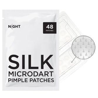 NIGHT Silk Microdart Pimple Patch, 48-count