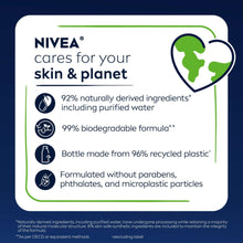 NIVEA MEN Maximum Hydration 3-in-1 Men's Body Wash for Dry Skin with Aloe Vera, 16.9 fl oz